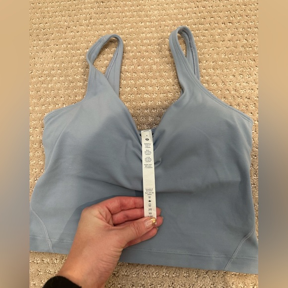Lululemon Blue Align Tank. - Picture 3 of 4